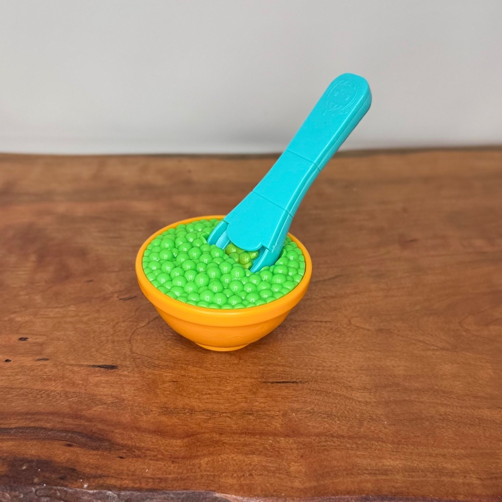 Replacement Cocomelon Bowl of Peas and Blue Spoon Interactive Play Food JJ Doll